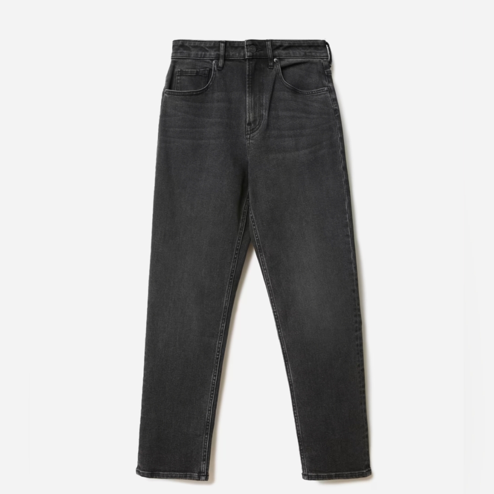 Everlane Curvy Cheeky Jeans Washed Black
